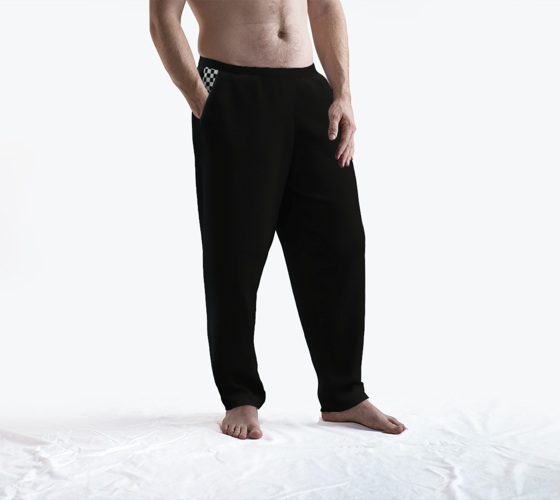 Black with Check Detail preview #3