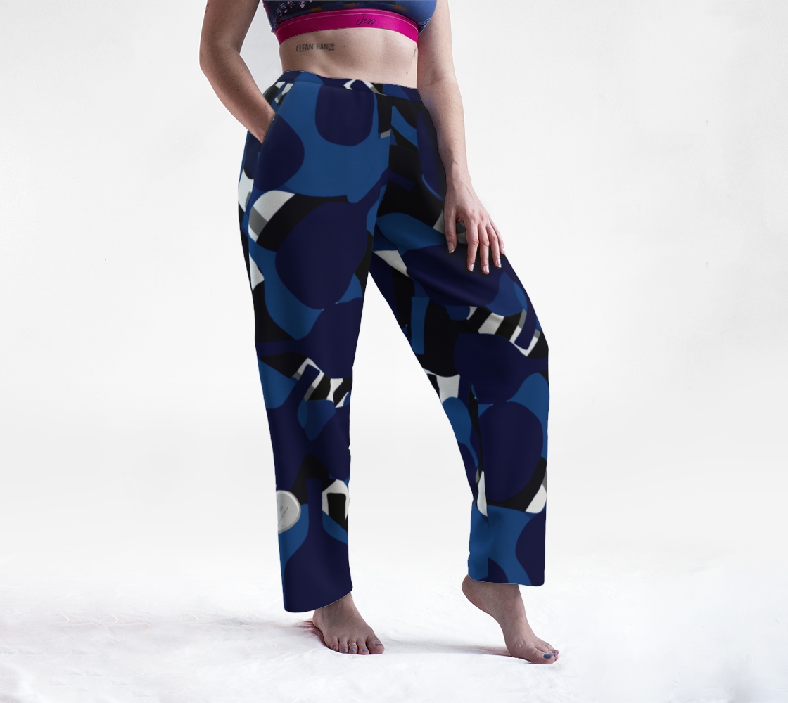 Aperçu de Pickleball Camo NAVY and blues