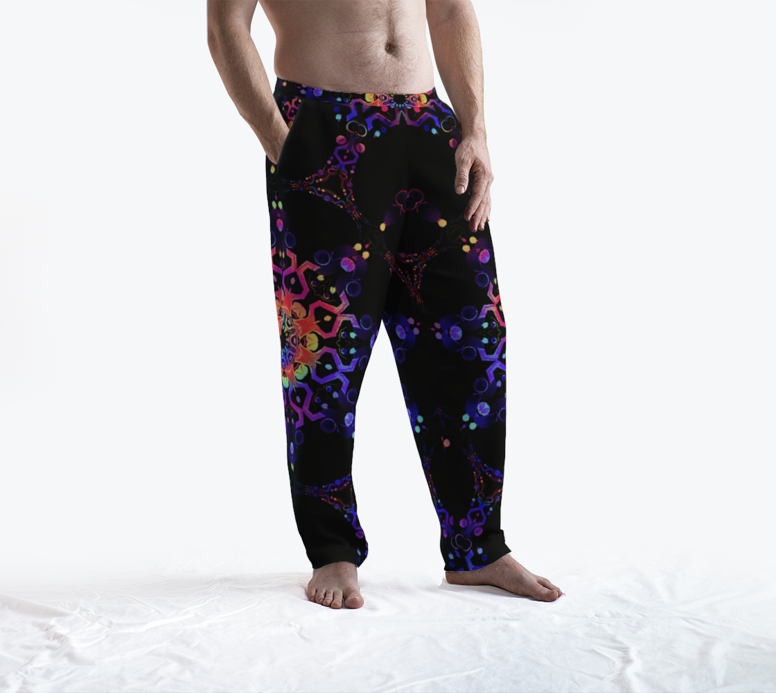 Fractal Wizard Lounge Pants preview #3