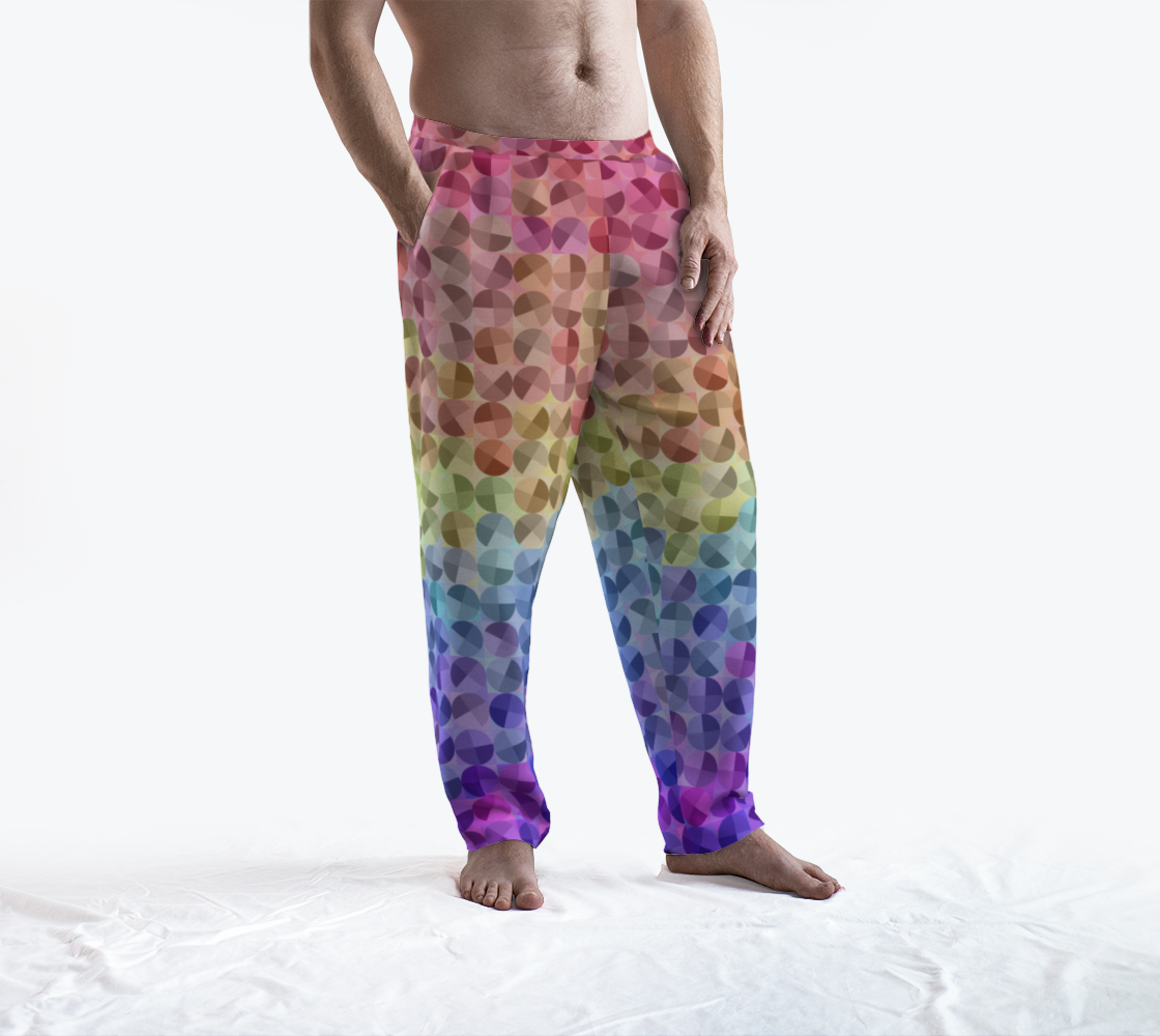 Groovy Modern Geometric Abstract Xenogender Pride Flag preview #3