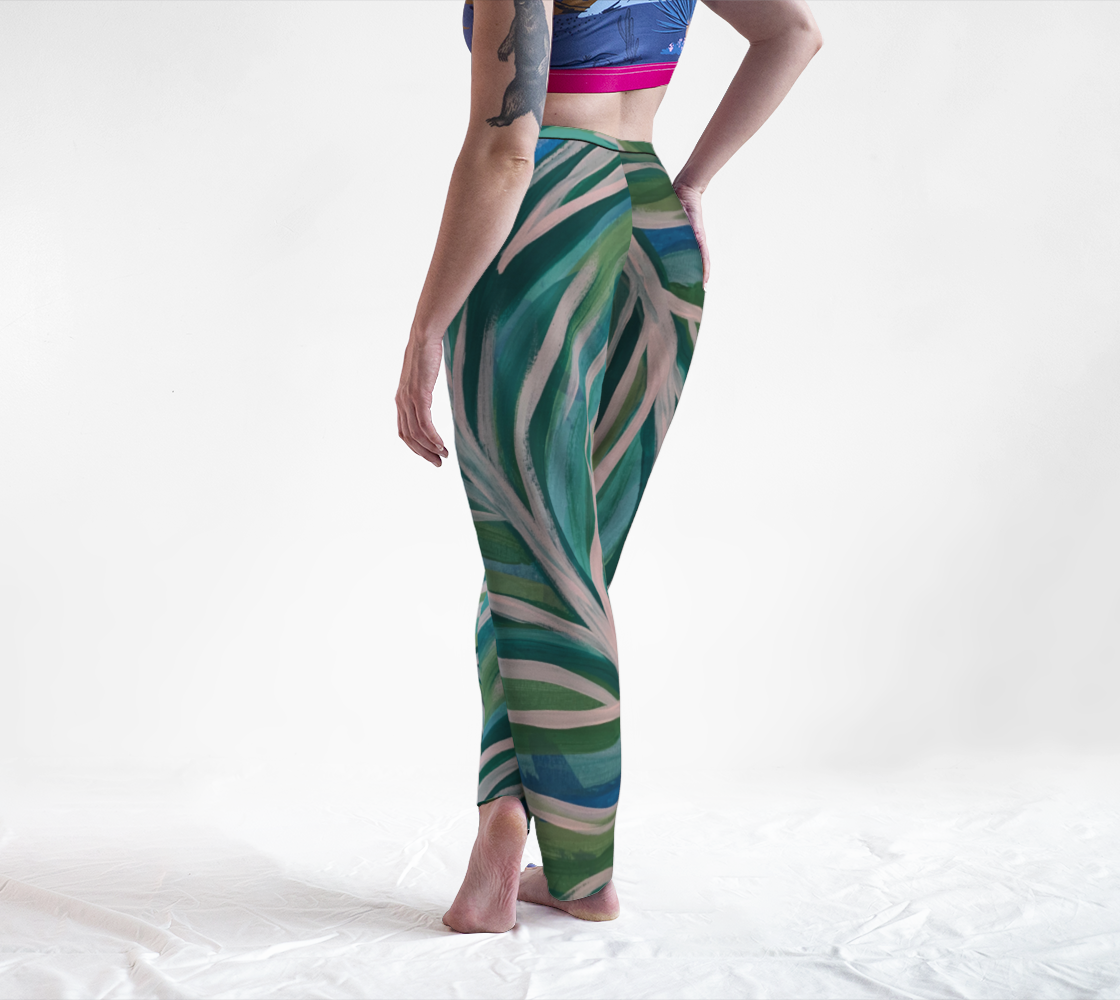Vibrant Summer Palm Leaf preview #2