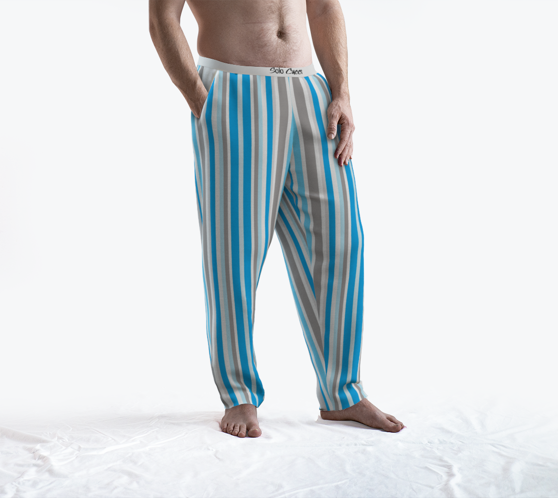 Aperçu de Retro Stripe-Lounge Pants #3