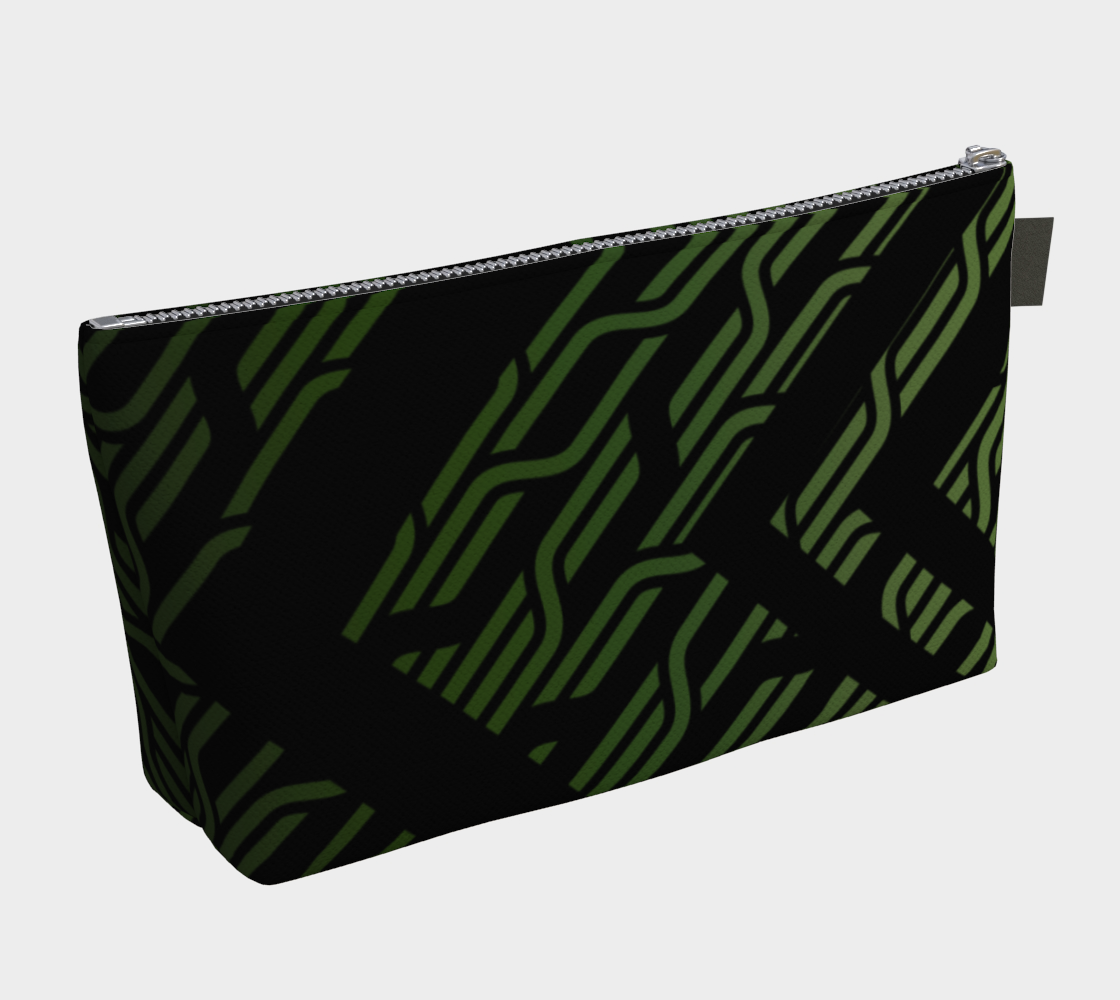 Geometrix - Cable Green Gear and Makeup Bag preview #2