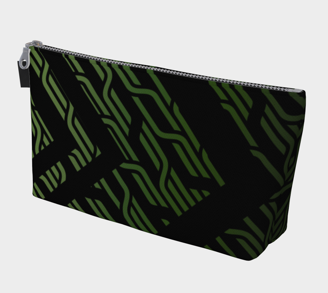 Geometrix - Cable Green Gear and Makeup Bag preview #1