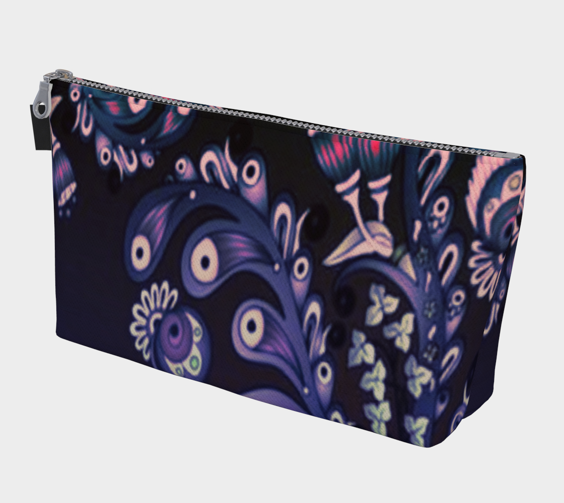 "Spring Blooms" Makeup Tote by VCD © preview