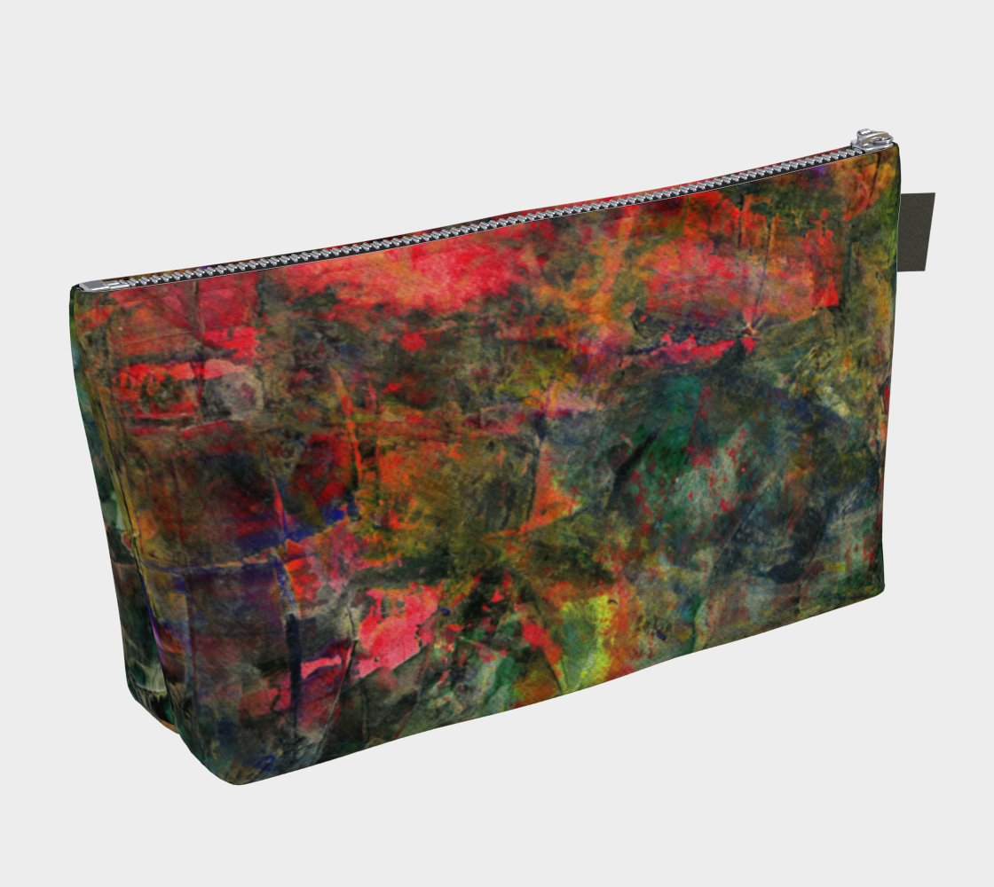 Abstract Garden Makeup Bag preview #2