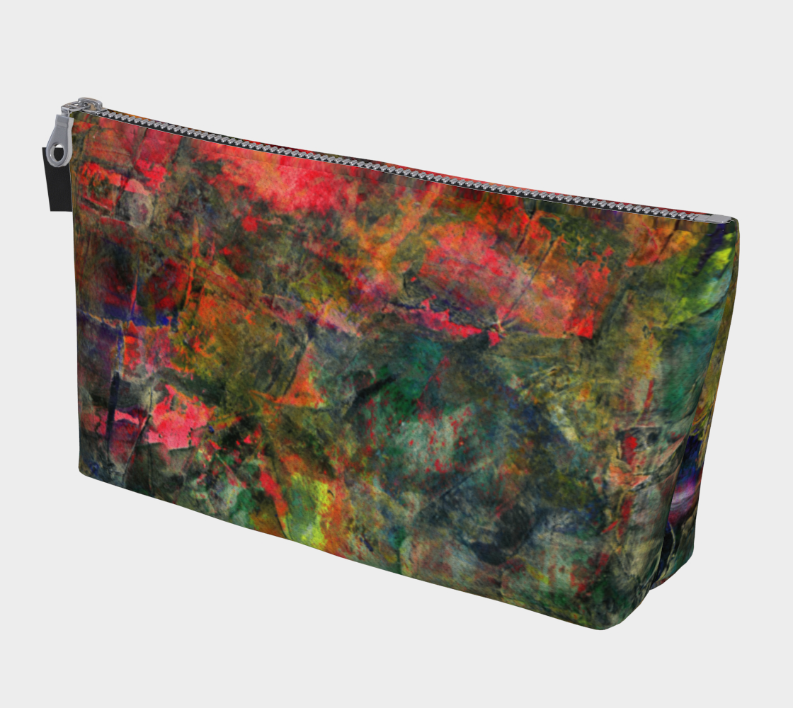 Abstract Garden Makeup Bag preview #1