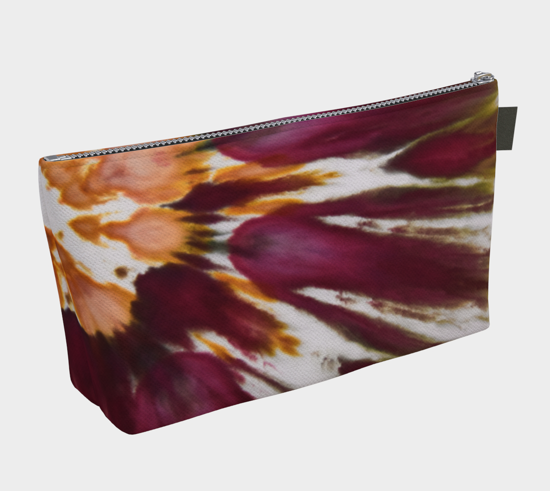 Maroon Swoosh Make Up Bag preview #2