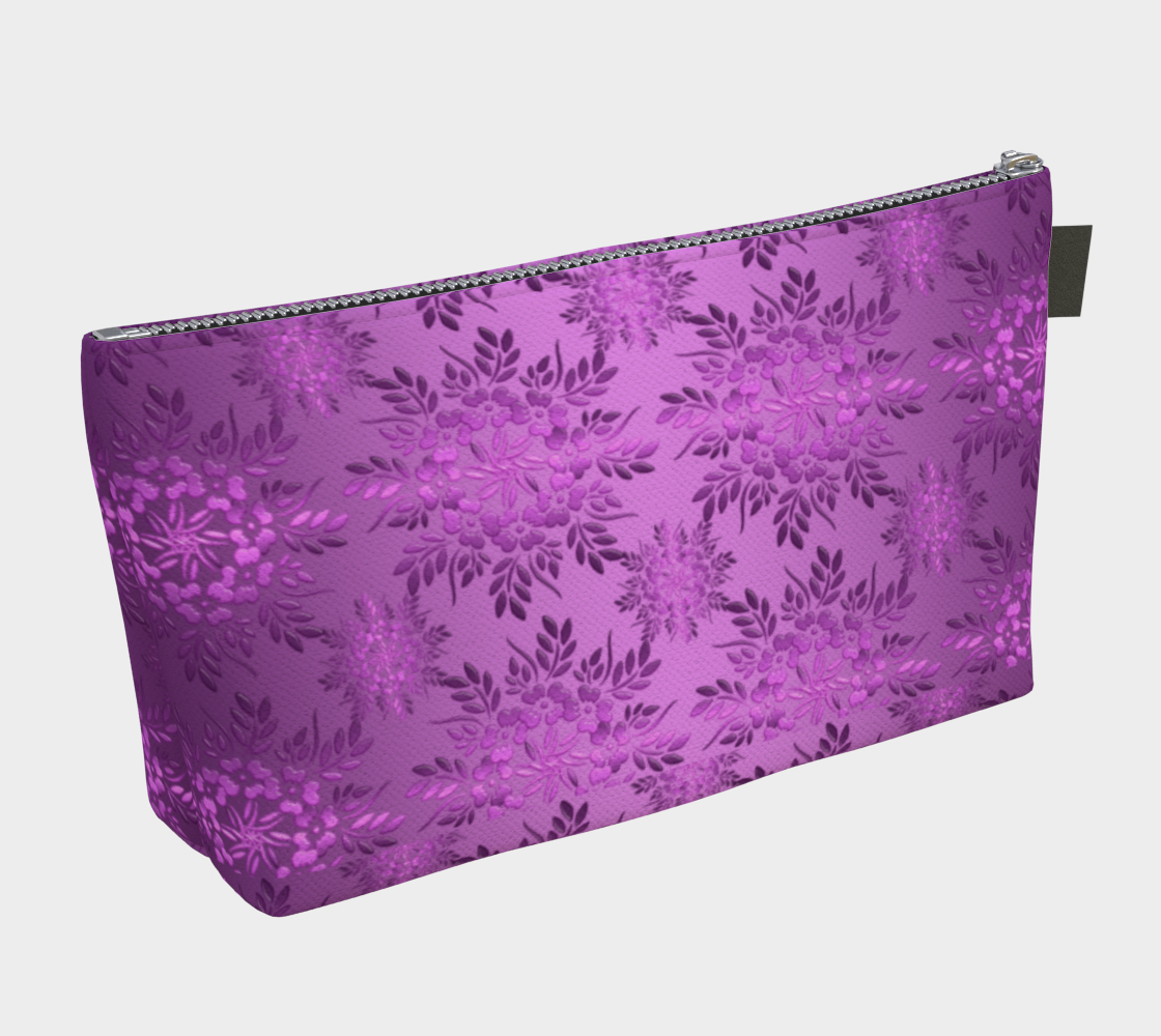 Aperçu de Retro Floral Violet Gradient #2