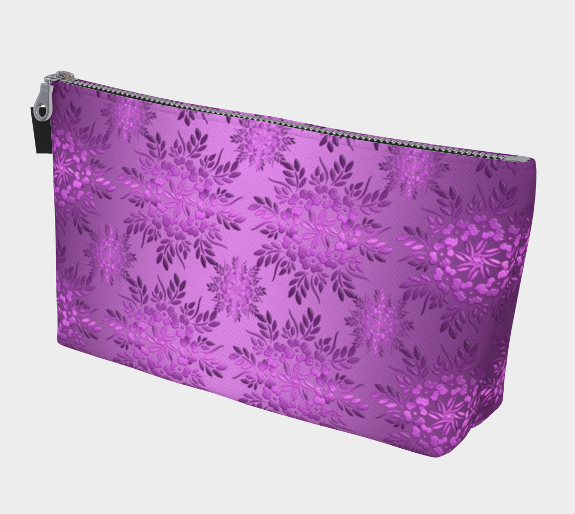 Aperçu de Retro Floral Violet Gradient #1