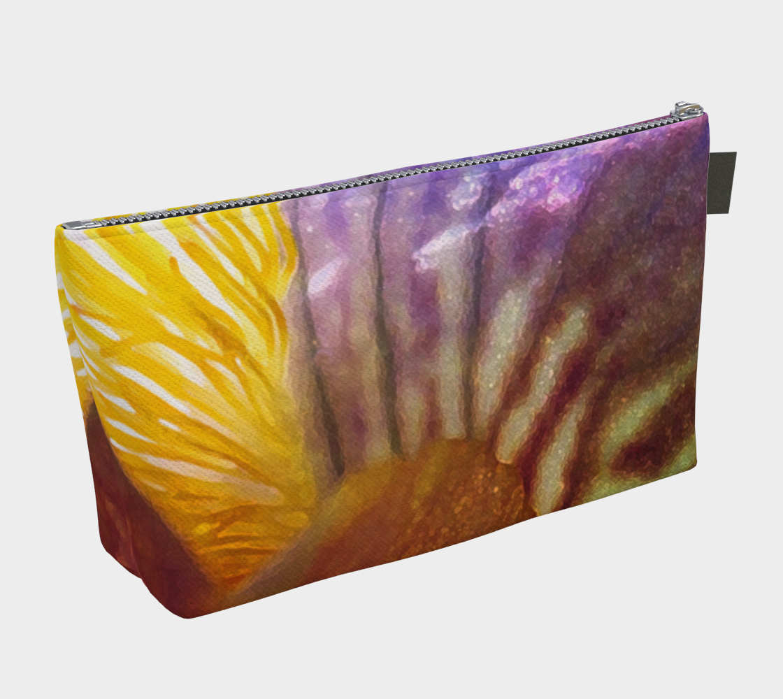 Sunrise Iris Flowerscape 3 Makeup Bag preview #2