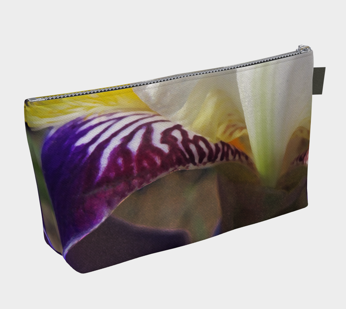 Wabash Iris Flowerscape 3 Makeup Bag preview #2