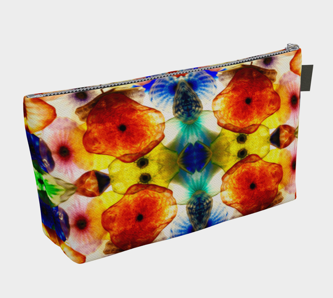 Fragile Flowers Makeup Bag preview #2