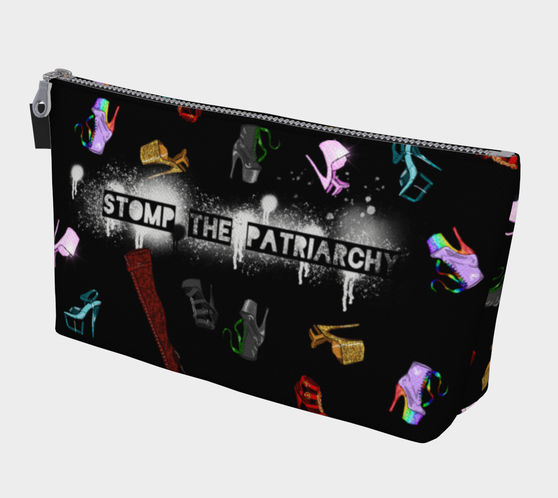 Stomp the Patriarchy Makeup Bag preview