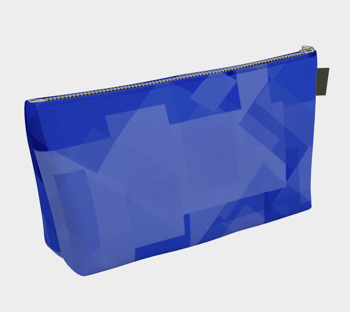 Blue is Better Makeup Bag preview #2