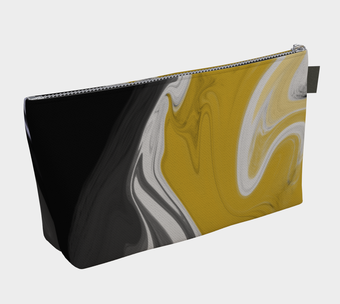 Liquid Black Gold Makeup Bag preview #2