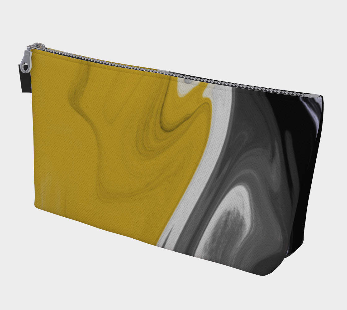 Liquid Black Gold Makeup Bag preview #1