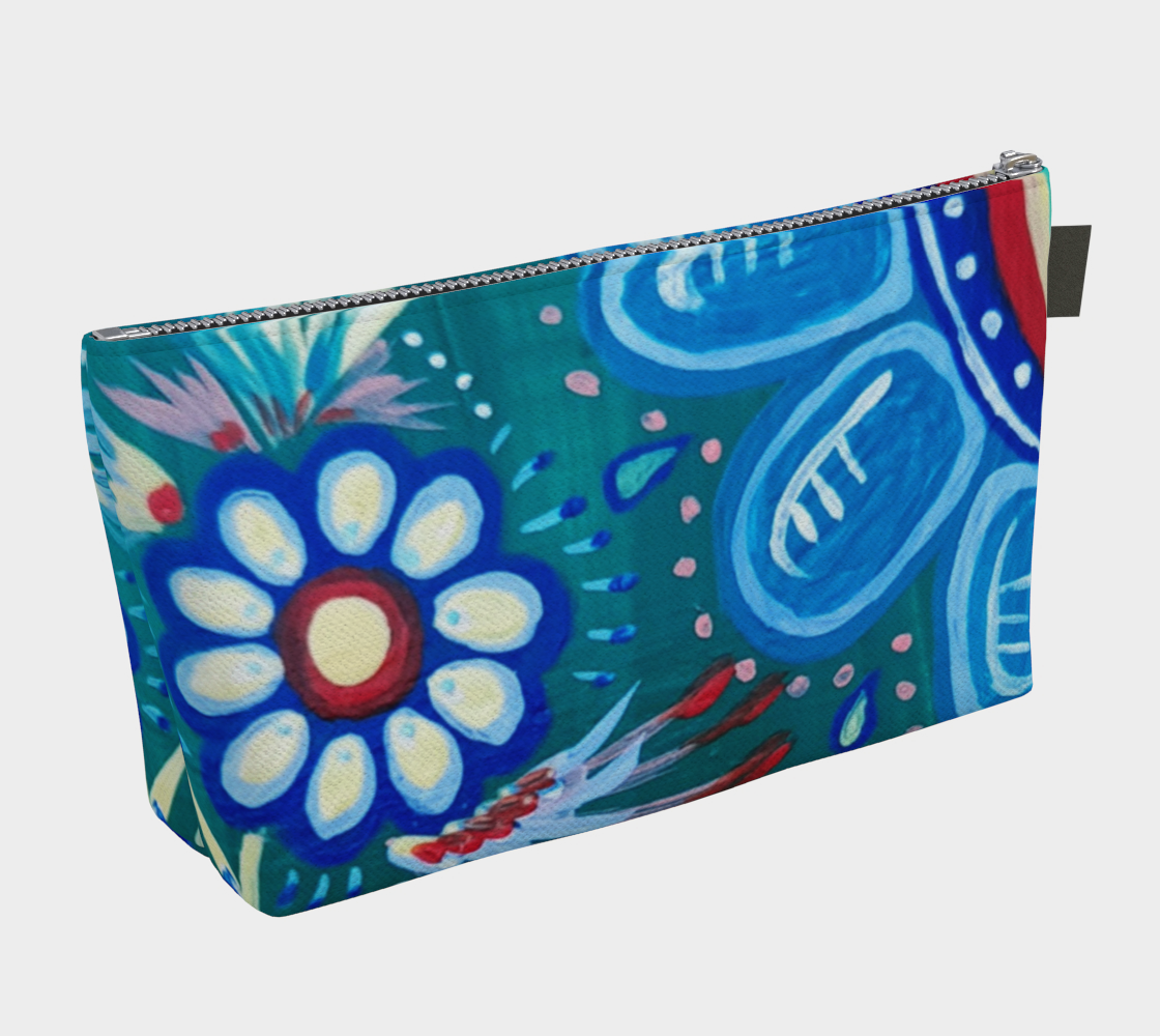 Green Blue Telavera II Makeup Bag preview #2