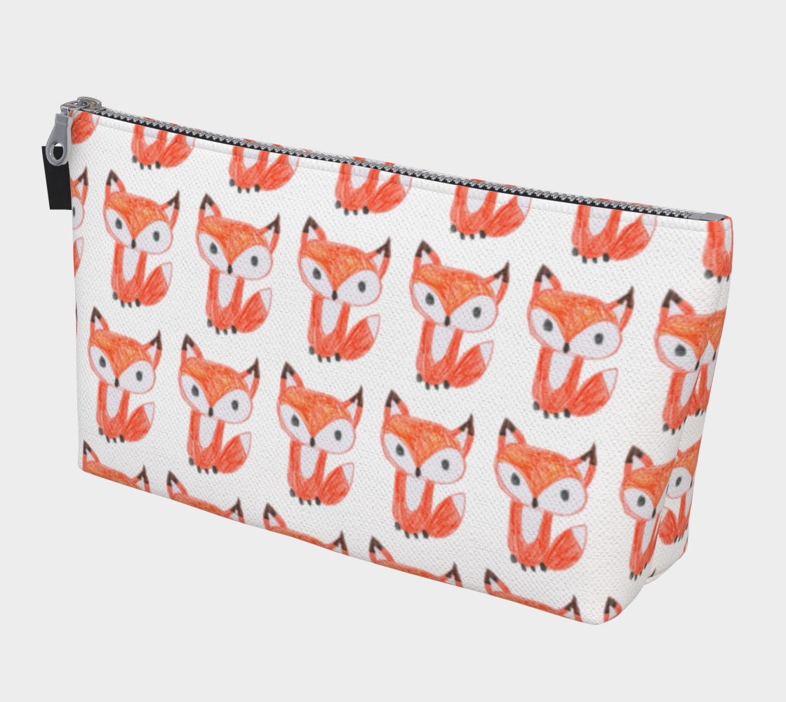 Adorable fox  Makeup Bag preview