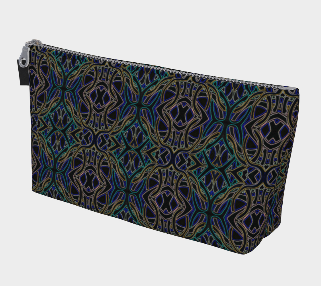 Dark Peacock Makeup Bag preview #1