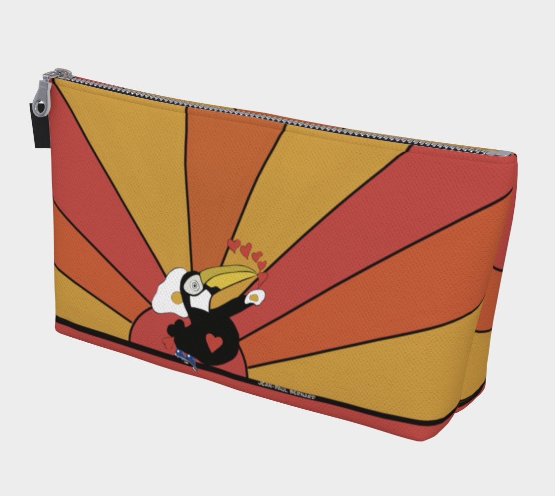 Trousse maquillage toucan toco orange  preview