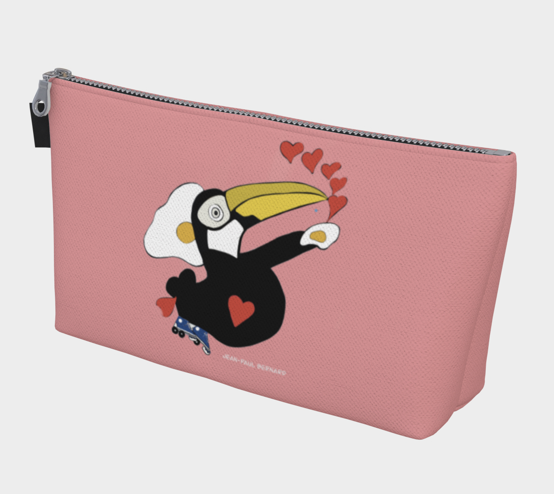 Trousse maquillage toucan toco design JPetMEL  preview