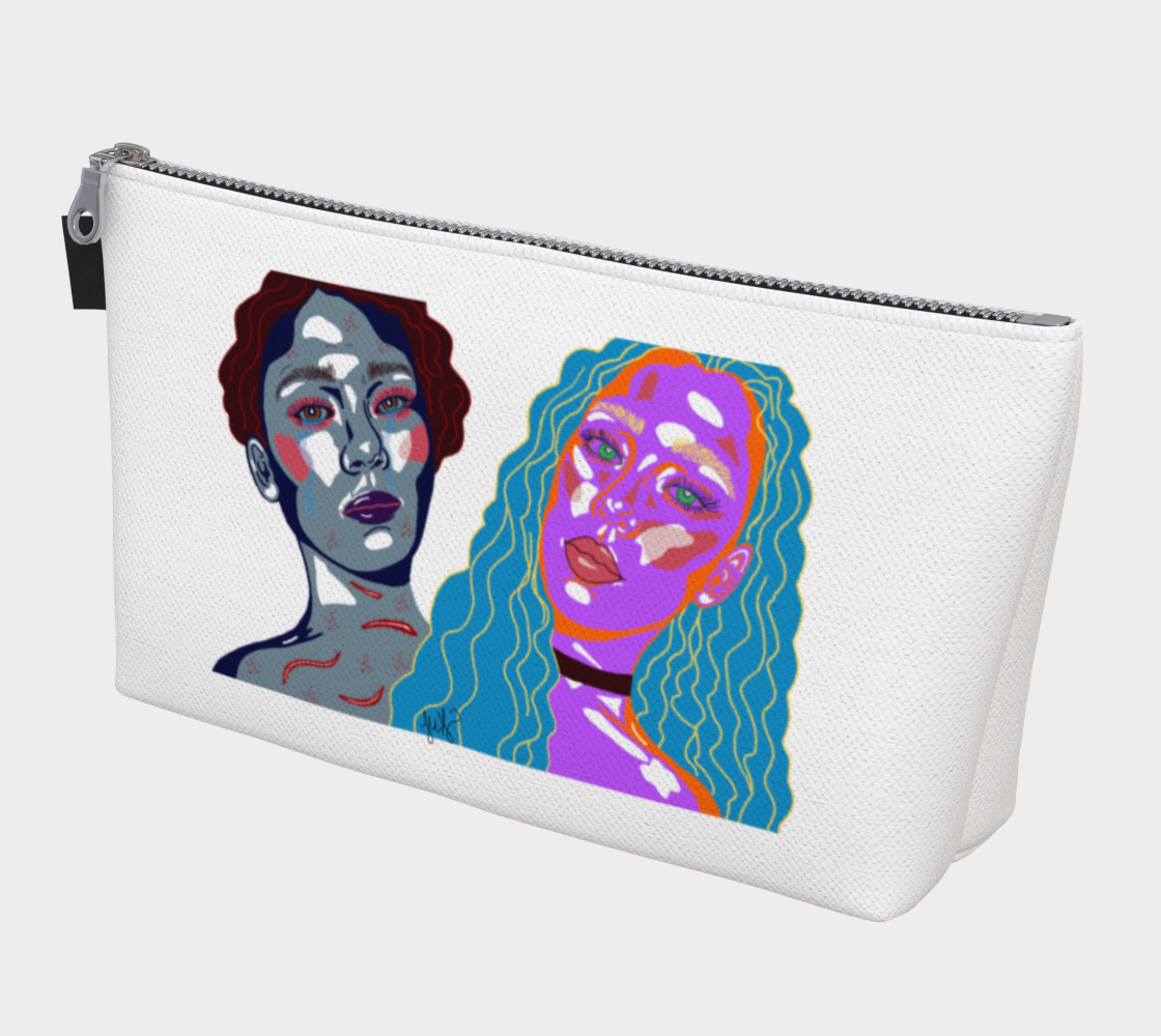 "Two Heads of Emotion" Make-up Bag preview