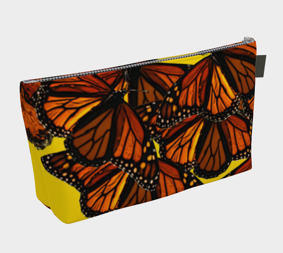 Monarch Flurry II USE MIRRORED Makeup Bag preview #2