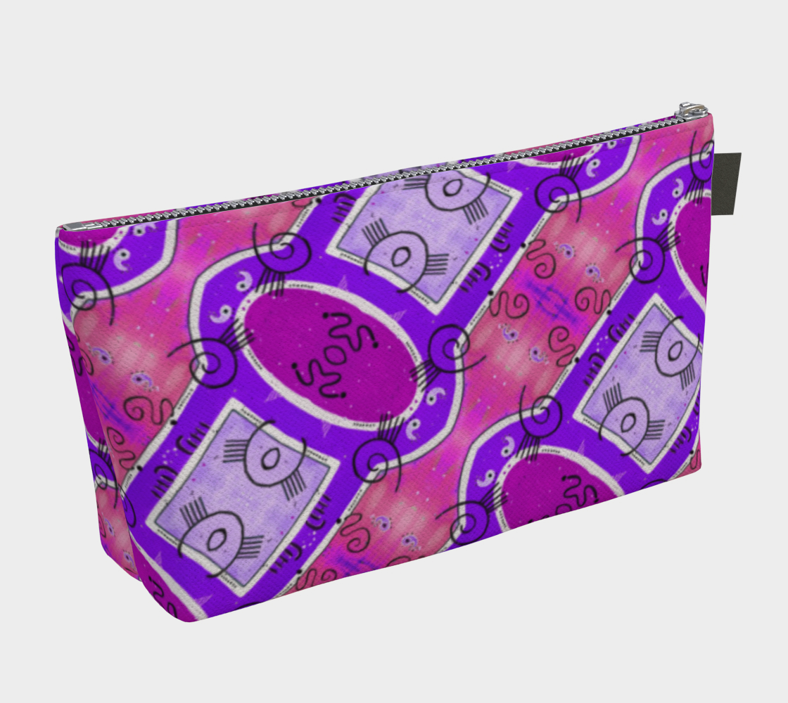 Tribal Rose Makeup Bag preview #2