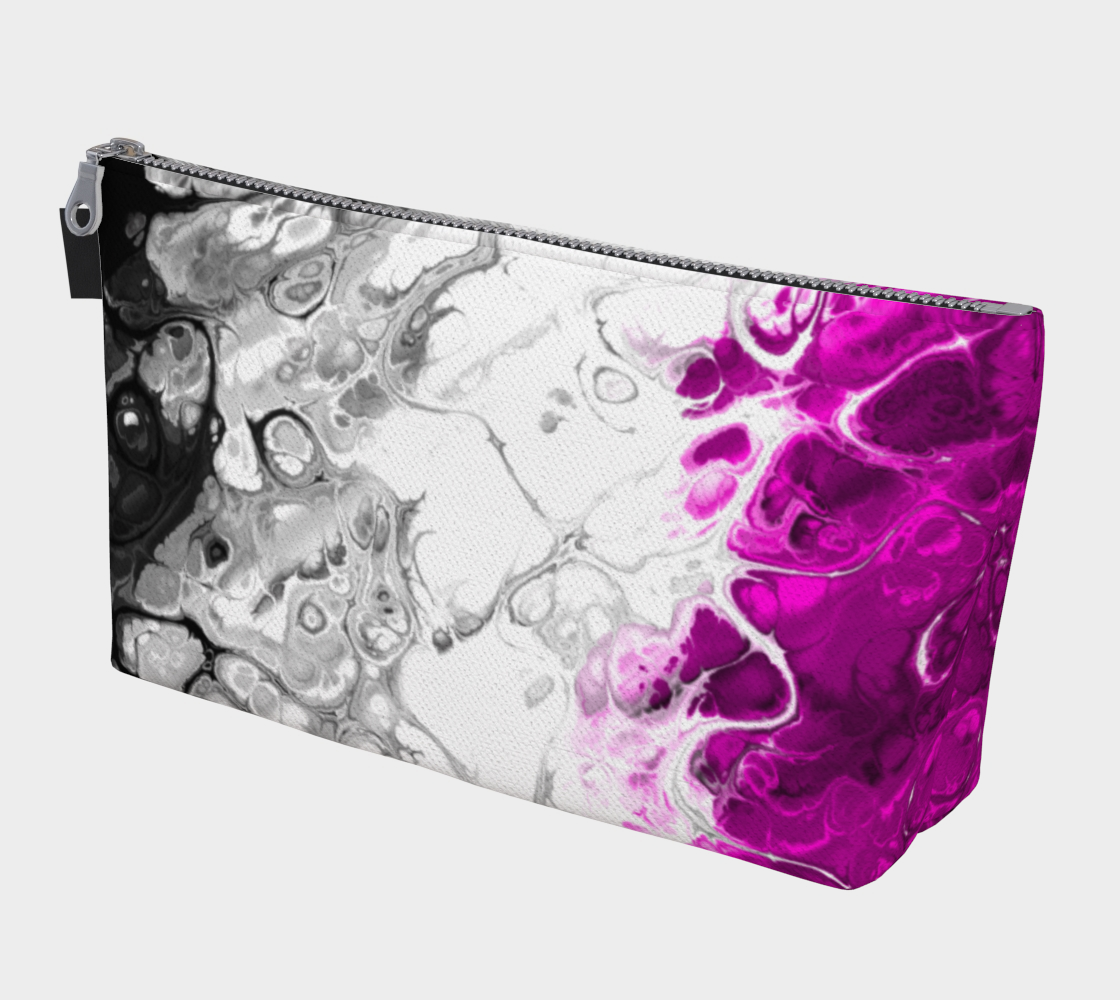 Psychedelic Swirly Marbled Abstract Ace Pride Flag preview