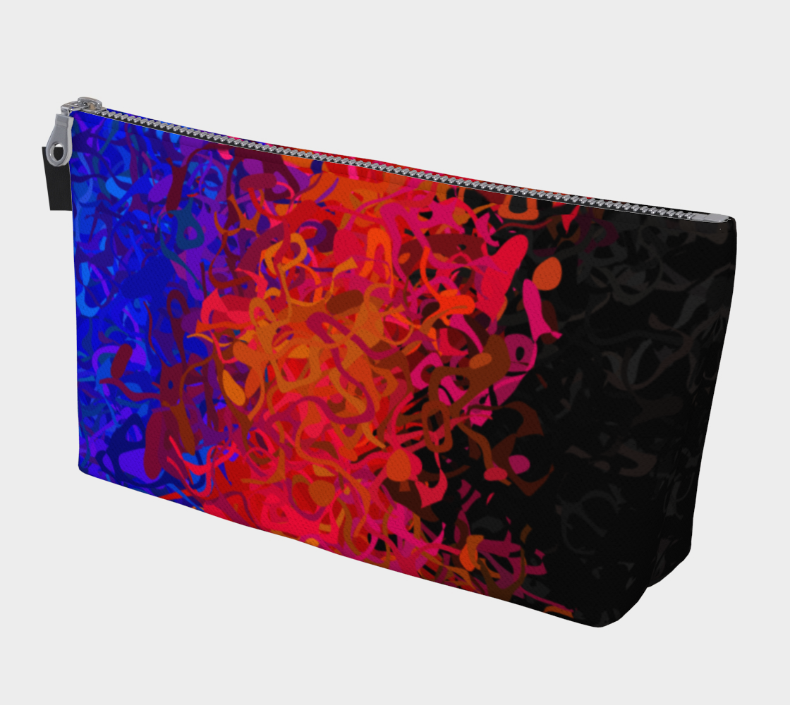 Psychedelic Funky Squiggly Abstract Polyamory Pride Flag preview