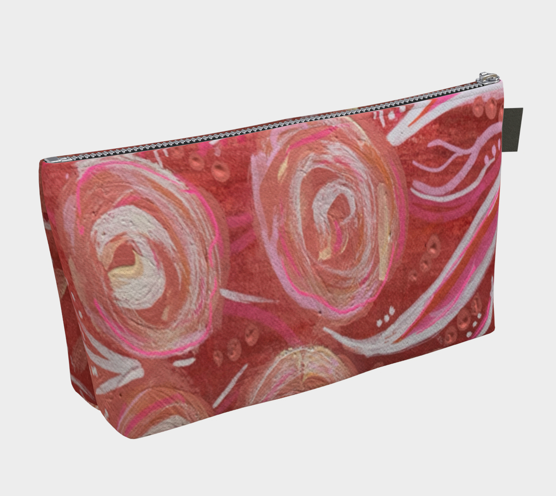 Moody Pink Abstract Pink Floral preview #2