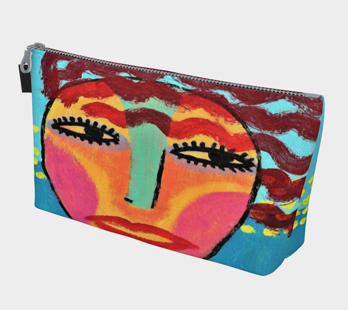 Original Abstract Art Clutch Bag preview