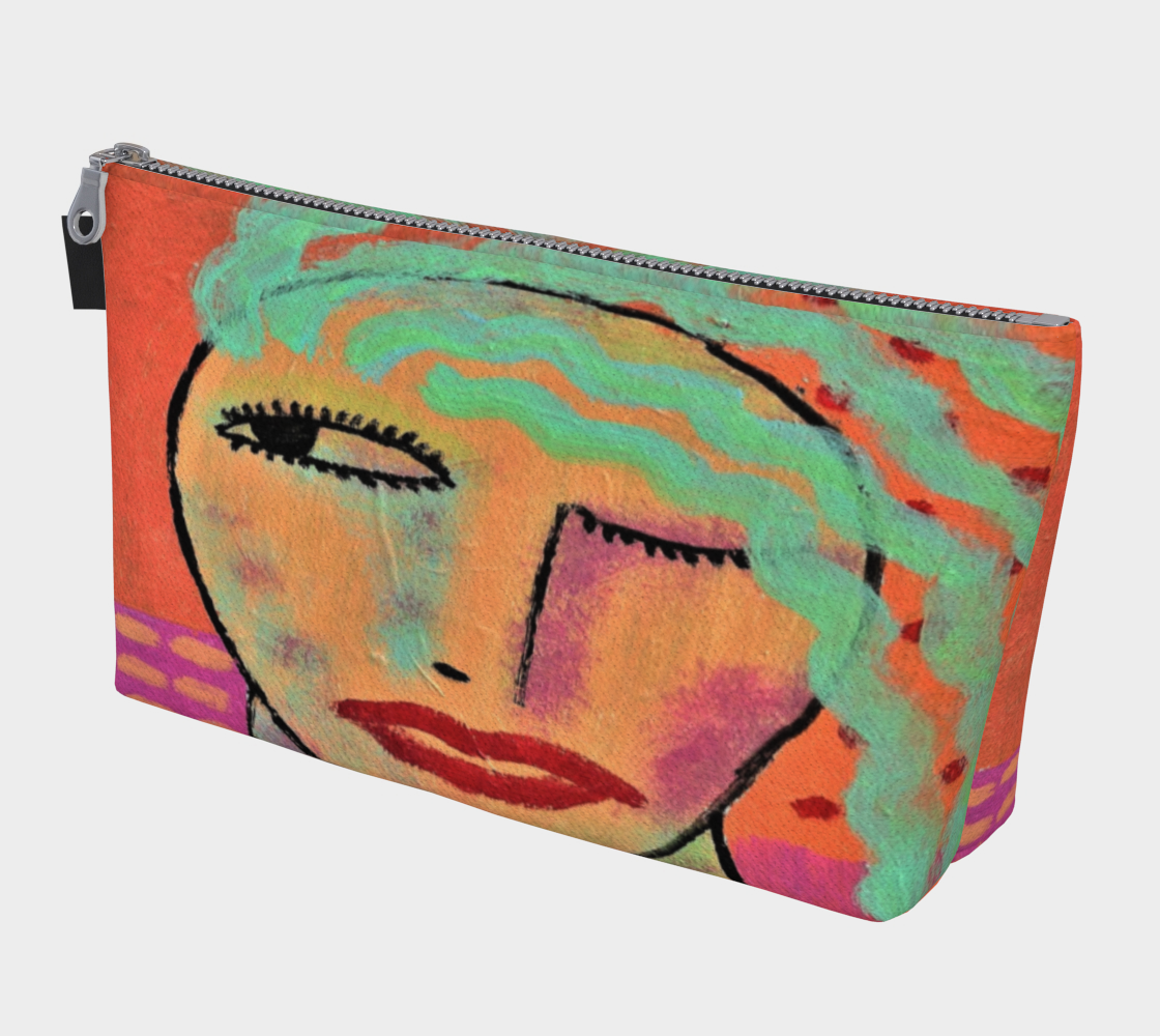 Funky Abstract Art Clutch Bag preview