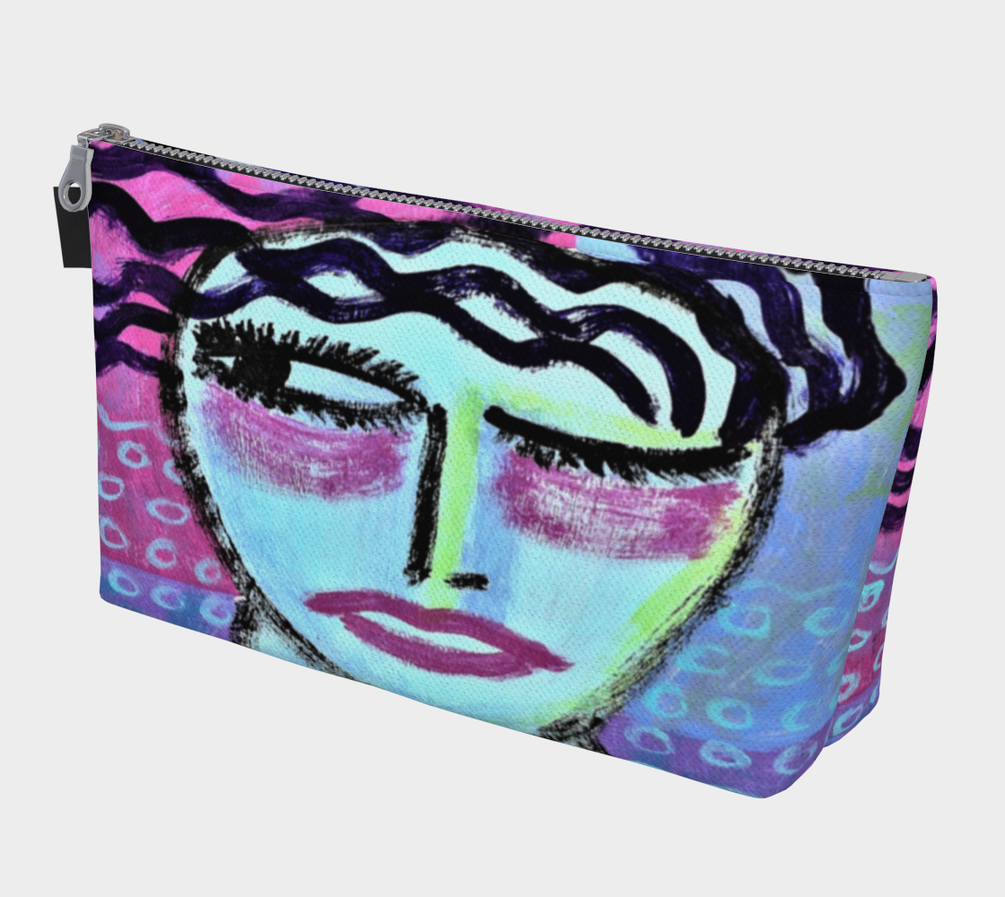 Colorful Abstract Art Clutch Bag preview