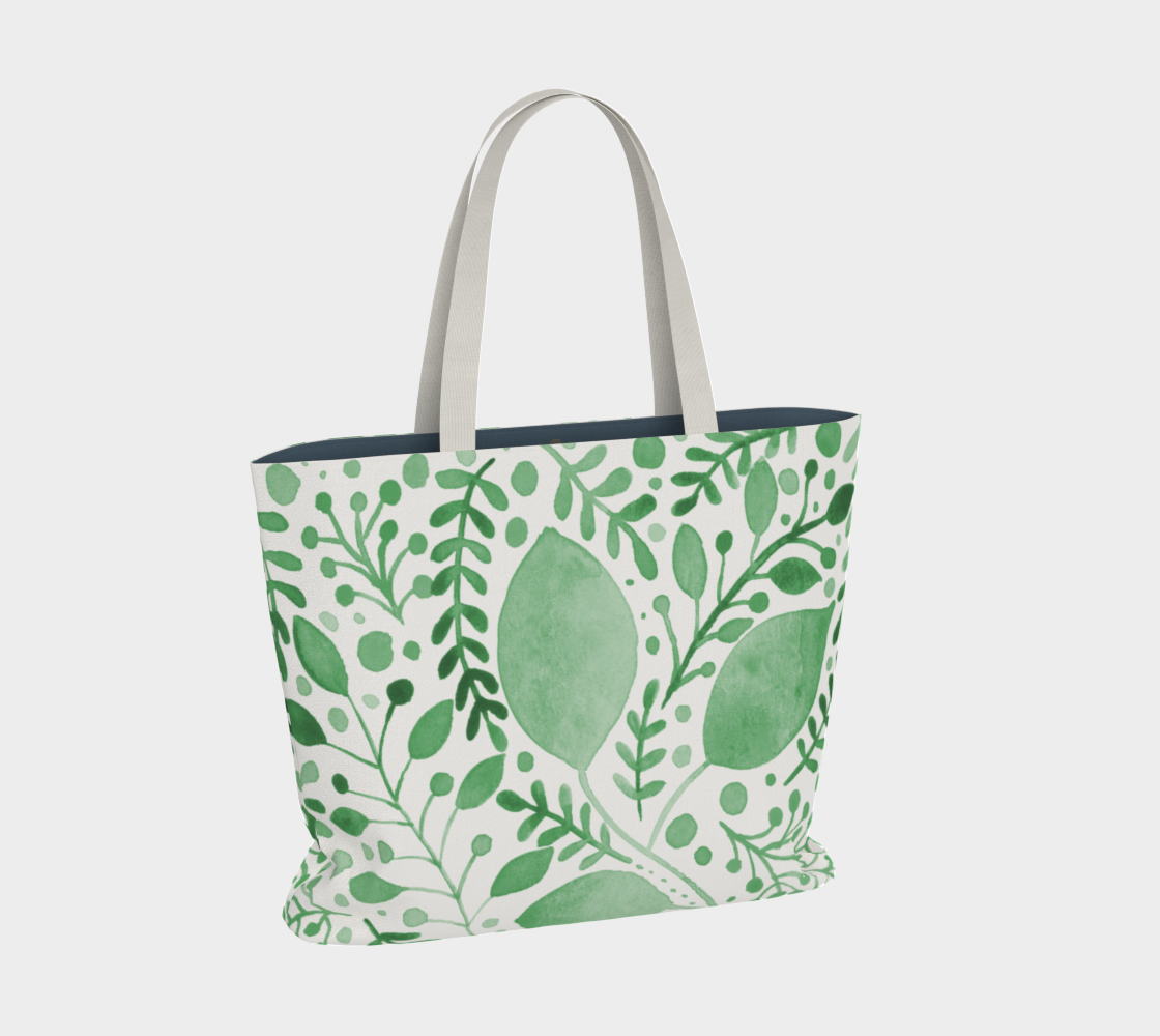 Branches and leaves - green preview #2