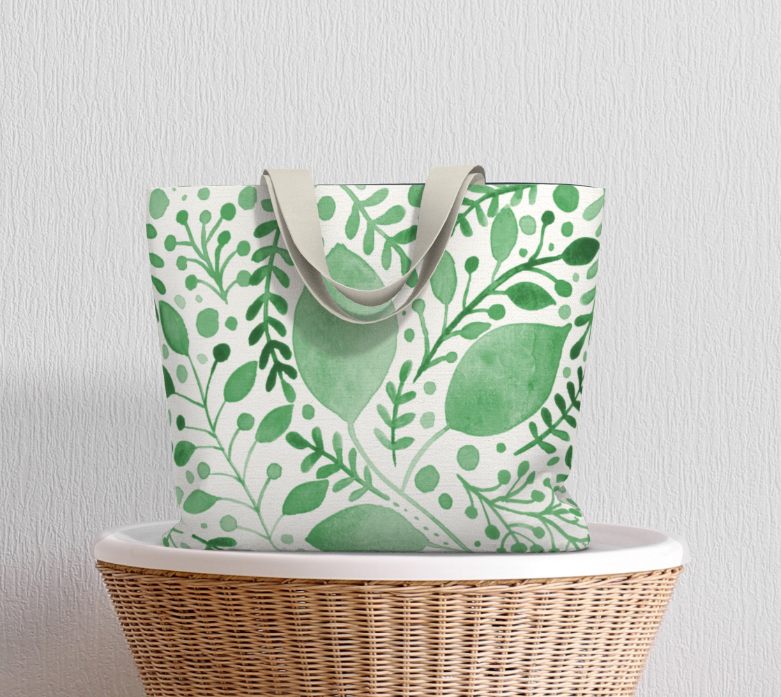 Branches and leaves - green preview #5