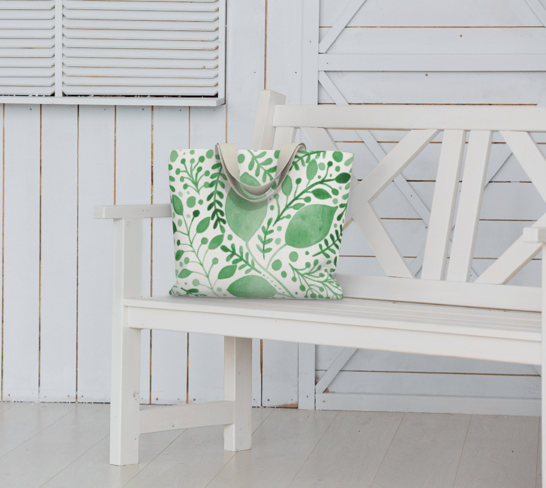 Branches and leaves - green preview #6
