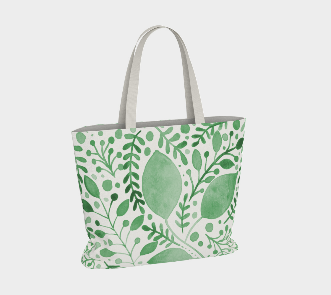 Branches and leaves - green preview #4