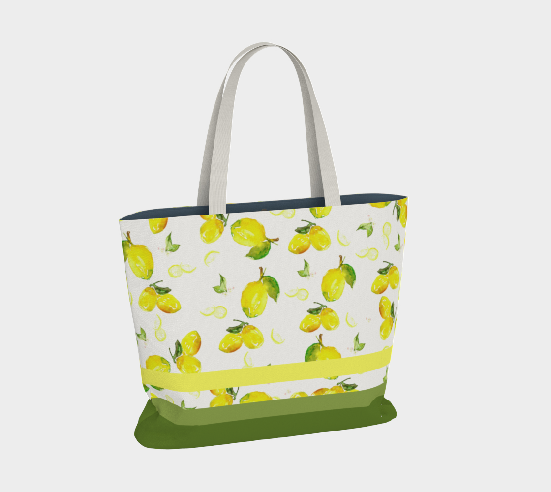 Lemon Tote Large preview #2