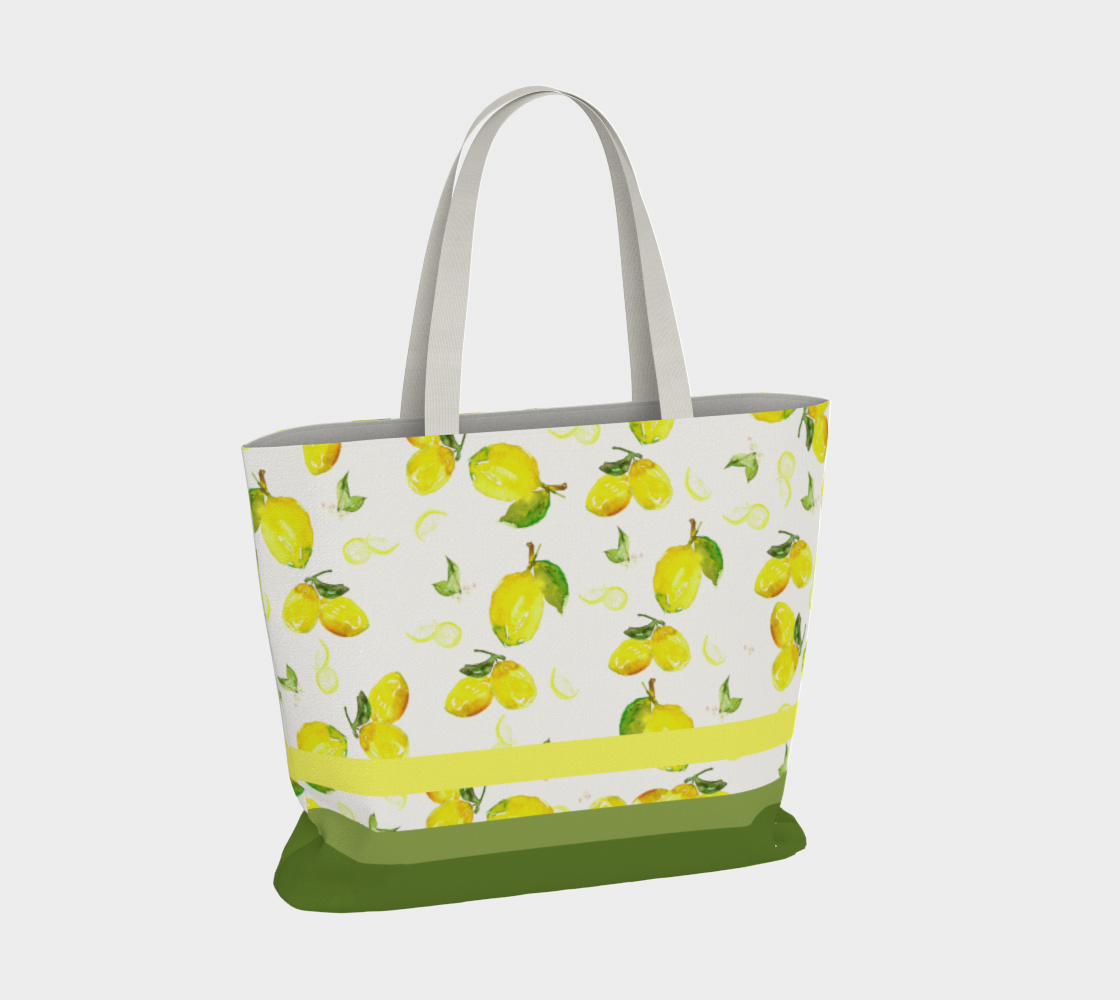 Lemon Tote Large preview #4