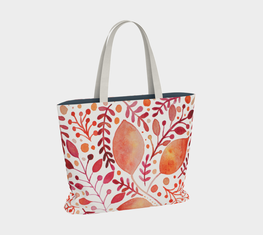 Branches and leaves - orange preview #2