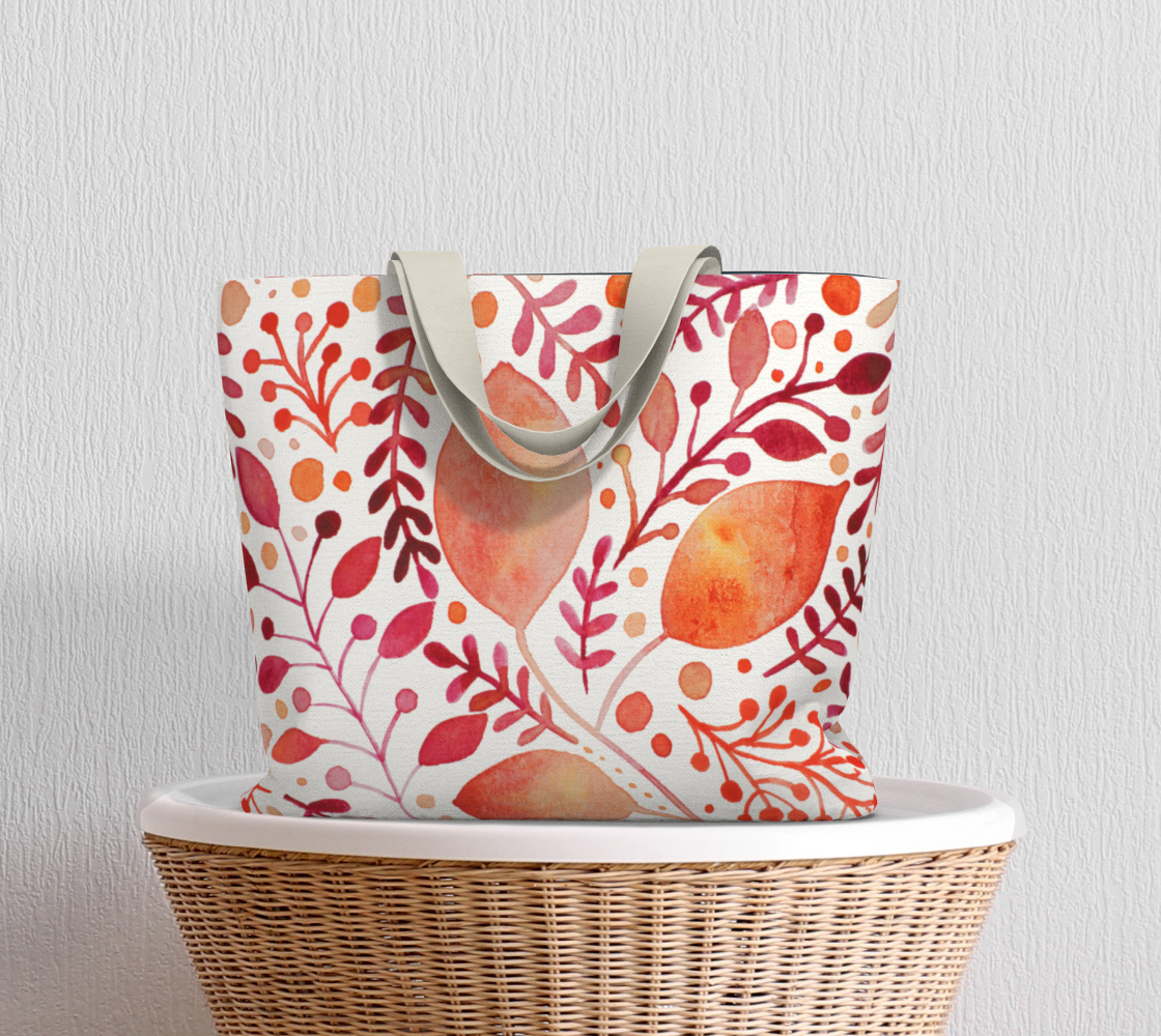 Branches and leaves - orange preview #5