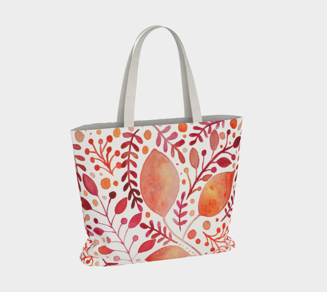 Branches and leaves - orange preview #4