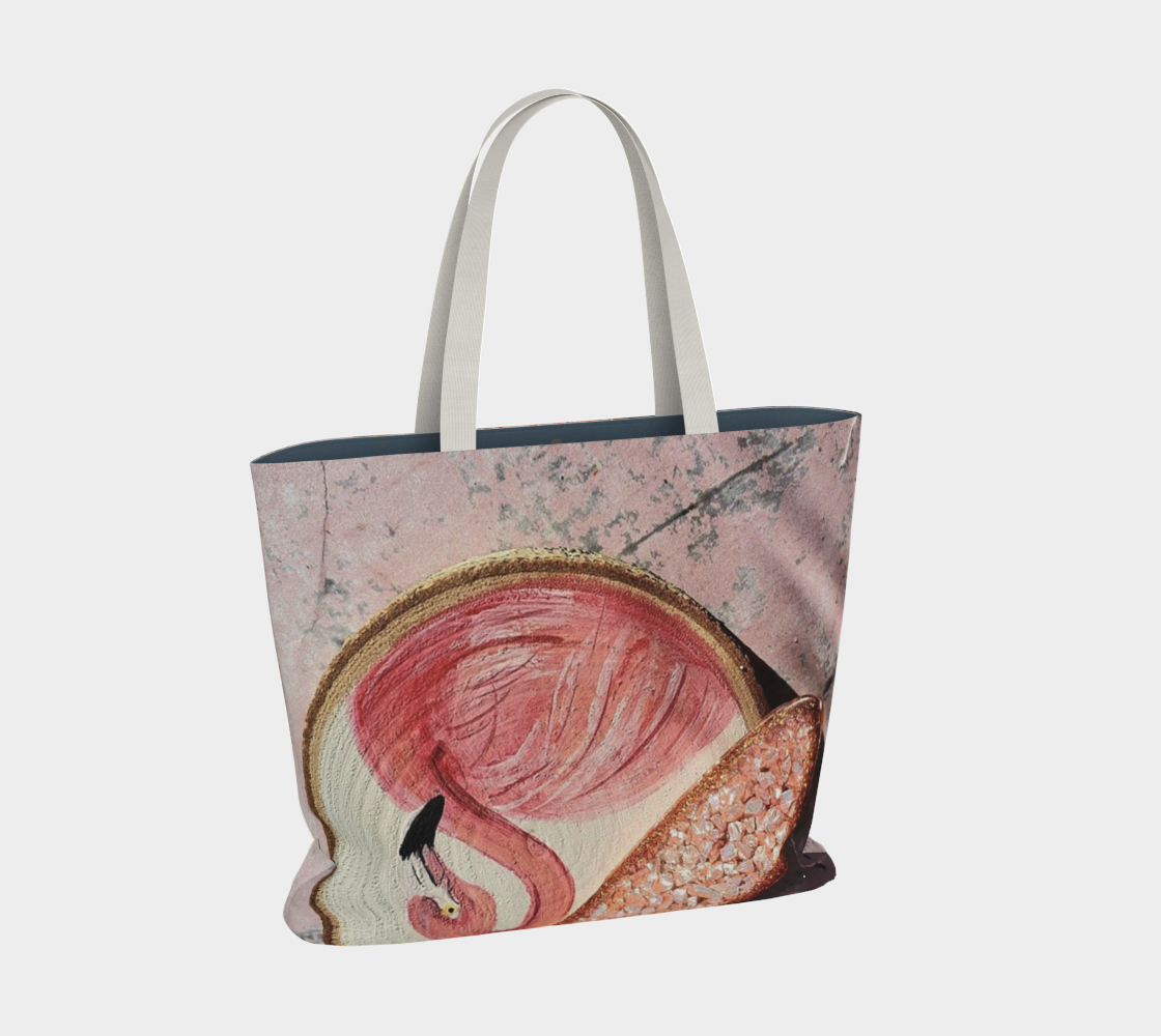Large Tote Flamingo Dance Collection preview #2