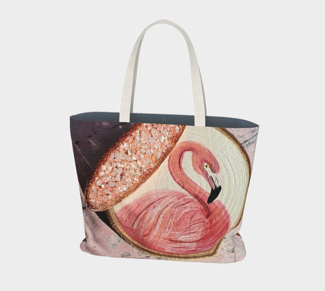 Large Tote Flamingo Dance Collection preview
