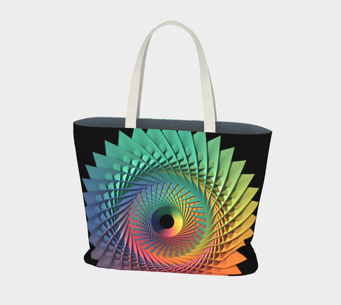 3-D Rainbow Mandala Design preview #1
