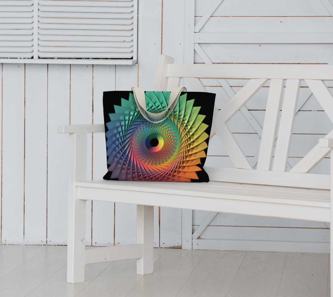 3-D Rainbow Mandala Design preview #6