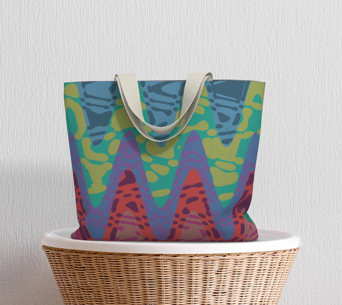 Aperçu de Psychedelic Tote Bag #5