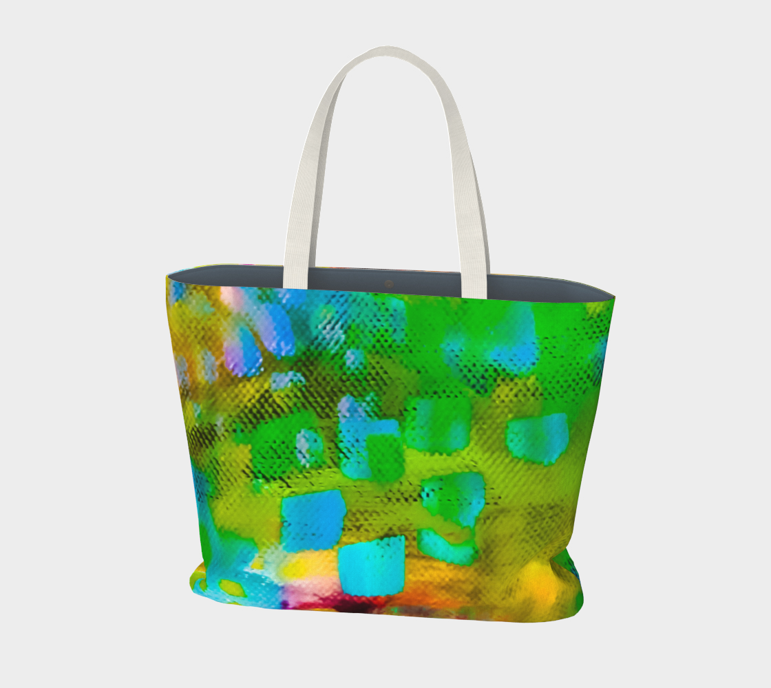 Abstract Watercolour Large Tote Bag preview